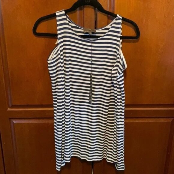 NWT Fenn Wright Manson Long Sleeve Shirt With Cutout Shoulders size M - Picture 1 of 6